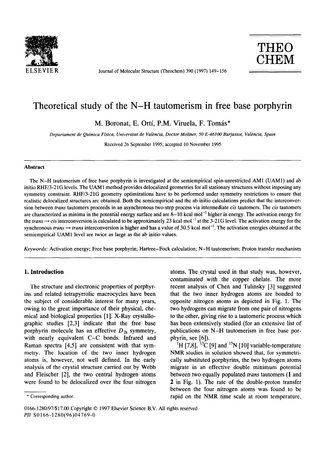 PII: S0166-1280(96)04769-0